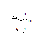 2-Cyclopropyl-2-(2-thiazolyl)acetic Acid