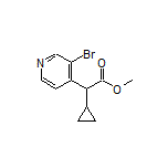 Methyl 2-(3-Bromopyridin-4-yl)-2-cyclopropylacetate