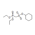 Cyclohexyl (Diethoxyphosphoryl)methanesulfonate