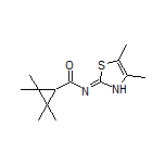 2-(4,5-dimethyl(1,3-thiazolin-2-ylidene))-1-(2,2,3,3-tetramethylcyclopropyl)-2-azaethan-1-one