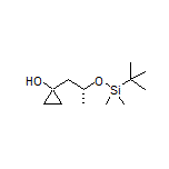 (R)-1-[2-[(tert-Butyldimethylsilyl)oxy]propyl]cyclopropan-1-ol