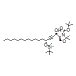 (1R,4R)-1-[(S)-3-Boc-2,2-dimethyloxazolidin-4-yl]-4-[(tert-butyldimethylsilyl)oxy]hexadec-2-yn-1-ol