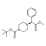 Methyl (S)-2-(4-Boc-piperazin-1-yl)-2-phenylacetate