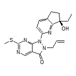 (R)-2-Allyl-1-(7-ethyl-7-hydroxy-6,7-dihydro-5H-cyclopenta[b]pyridin-2-yl)-6-(methylthio)-1H-pyrazolo[3,4-d]pyrimidin-3(2H)-one