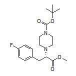 Methyl (S)-2-(4-Boc-piperazin-1-yl)-3-(4-fluorophenyl)propanoate