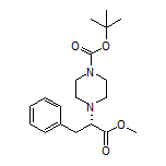 Methyl (S)-2-(4-Boc-piperazin-1-yl)-3-phenylpropanoate