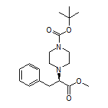 Methyl (R)-2-(4-Boc-piperazin-1-yl)-3-phenylpropanoate