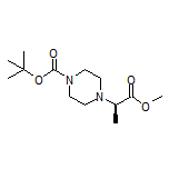 Methyl (R)-2-(4-Boc-piperazin-1-yl)propanoate