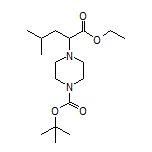 Ethyl 2-(4-Boc-piperazin-1-yl)-4-methylpentanoate