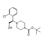 (R)-2-(4-Boc-piperazin-1-yl)-2-(2-chlorophenyl)ethanol