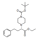 Ethyl (S)-2-(4-Boc-piperazin-1-yl)-4-phenylbutanoate