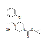 (S)-2-(4-Boc-piperazin-1-yl)-2-(2-chlorophenyl)ethanol