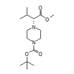 Methyl (R)-2-(4-Boc-piperazin-1-yl)-3-methylbutanoate