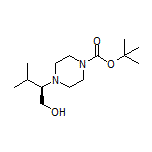 (R)-2-(4-Boc-piperazin-1-yl)-3-methylbutanol