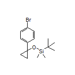 [1-(4-Bromophenyl)cyclopropoxy](tert-butyl)dimethylsilane