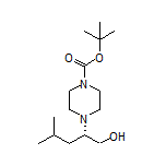 (S)-2-(4-Boc-piperazin-1-yl)-4-methylpentanol