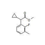 Methyl 2-Cyclopropyl-2-(2-fluoro-3-methylphenyl)acetate