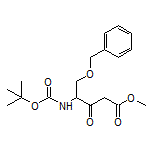 Methyl 5-(Benzyloxy)-4-(Boc-amino)-3-oxopentanoate