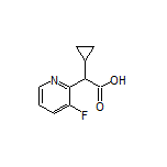 2-Cyclopropyl-2-(3-fluoropyridin-2-yl)acetic Acid