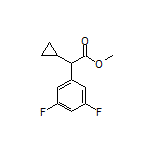 Methyl 2-Cyclopropyl-2-(3,5-difluorophenyl)acetate