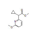 Methyl 2-Cyclopropyl-2-(6-methoxypyridin-2-yl)acetate