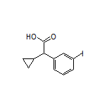 2-Cyclopropyl-2-(3-iodophenyl)acetic Acid