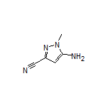 5-Amino-1-methyl-1H-pyrazole-3-carbonitrile