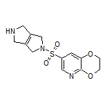 7-[[3,4,5,6-Tetrahydropyrrolo[3,4-c]pyrrol-2(1H)-yl]sulfonyl]-2,3-dihydro-[1,4]dioxino[2,3-b]pyridine