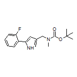 N-Boc-1-[5-(2-fluorophenyl)-3-pyrrolyl]-N-methylmethanamine