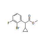 Methyl 2-(2-Bromo-3-fluorophenyl)-2-cyclopropylacetate