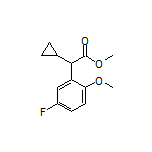 Methyl 2-Cyclopropyl-2-(5-fluoro-2-methoxyphenyl)acetate