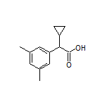 2-Cyclopropyl-2-(3,5-dimethylphenyl)acetic Acid