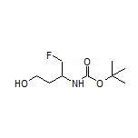 3-(Boc-amino)-4-fluoro-1-butanol