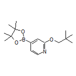 2-(Neopentyloxy)pyridine-4-boronic Acid Pinacol Ester