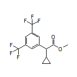 Methyl 2-[3,5-Bis(trifluoromethyl)phenyl]-2-cyclopropylacetate