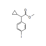 Methyl 2-Cyclopropyl-2-(4-iodophenyl)acetate