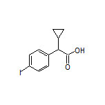 2-Cyclopropyl-2-(4-iodophenyl)acetic Acid