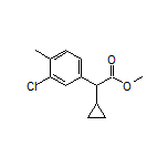 Methyl 2-(3-Chloro-4-methylphenyl)-2-cyclopropylacetate