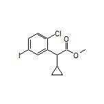 Methyl 2-(2-Chloro-5-iodophenyl)-2-cyclopropylacetate