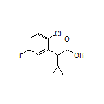 2-(2-Chloro-5-iodophenyl)-2-cyclopropylacetic Acid