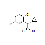 2-Cyclopropyl-2-(2,5-dichlorophenyl)acetic Acid