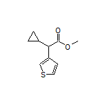 Methyl 2-Cyclopropyl-2-(3-thienyl)acetate