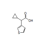 2-Cyclopropyl-2-(3-thienyl)acetic Acid