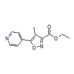 Ethyl 4-Methyl-5-(pyridin-4-yl)isoxazole-3-carboxylate