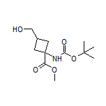 Methyl 1-(Boc-amino)-3-(hydroxymethyl)cyclobutanecarboxylate