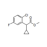 Methyl 2-(2-Chloro-5-fluorophenyl)-2-cyclopropylacetate