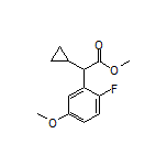 Methyl 2-Cyclopropyl-2-(2-fluoro-5-methoxyphenyl)acetate