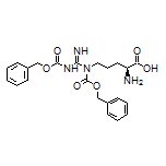 (S)-2-Amino-5-(1,3-di-Cbz-guanidino)pentanoic Acid