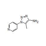 4-Amino-5-methyl-1-(pyridin-4-yl)-1H-1,2,3-triazole