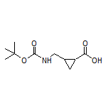 2-[(Boc-amino)methyl]cyclopropane-1-carboxylic Acid